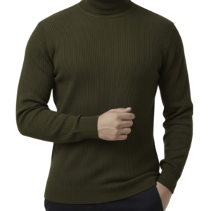 Olive (High Neck T-Shirt)