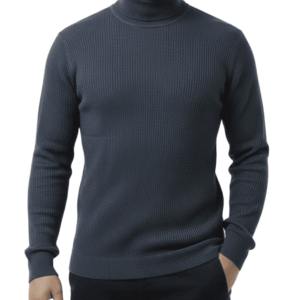 Shadow Blue (High Neck T-Shirt)